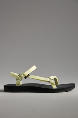 Teva Original Universal Slim Sandals In Yellow