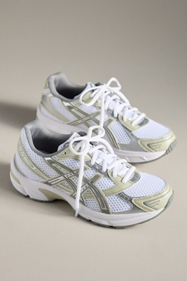 anthropologie ASICS GEL-1130 Sneakers White / Dried Leaf Green