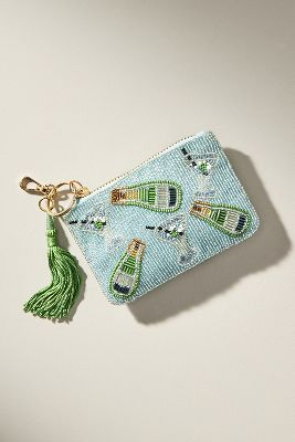 Anthropologie Juliette Embellished Clutch Bag