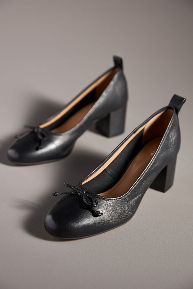Maeve Heeled Ballet Pumps #1