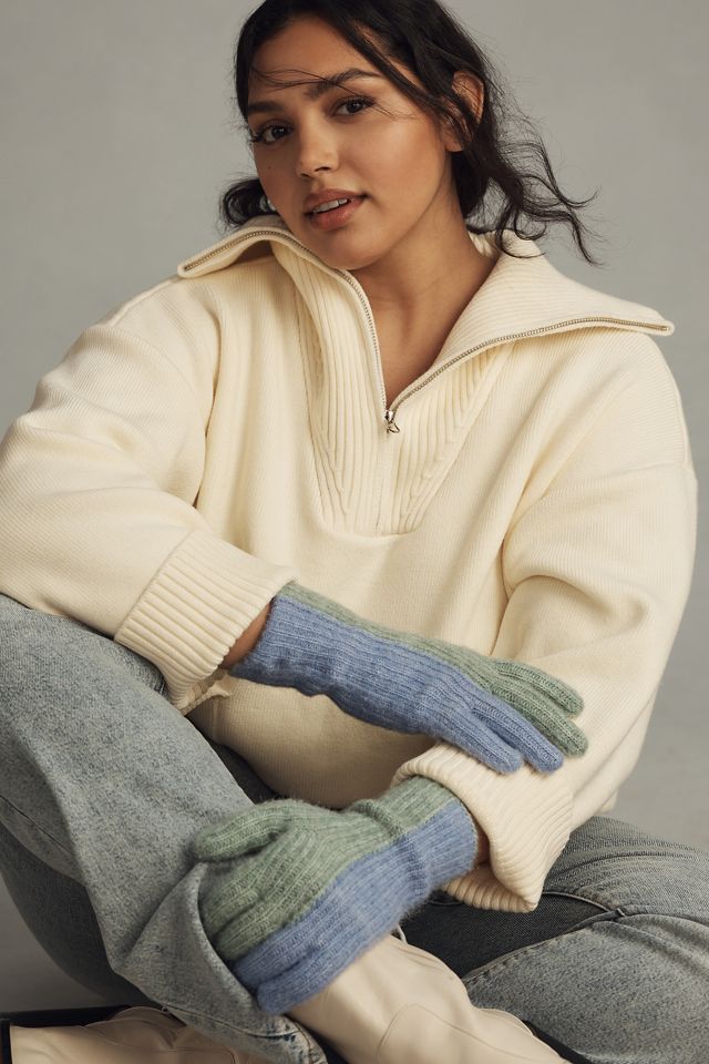 By Anthropologie Two-Tone Gloves #2