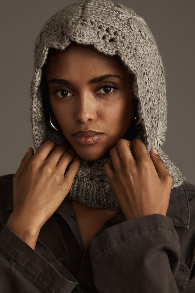 Pilcro Embroidery Hood | Anthropologie display picture 3