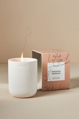 PHLUR Missing Person Boxed Candle