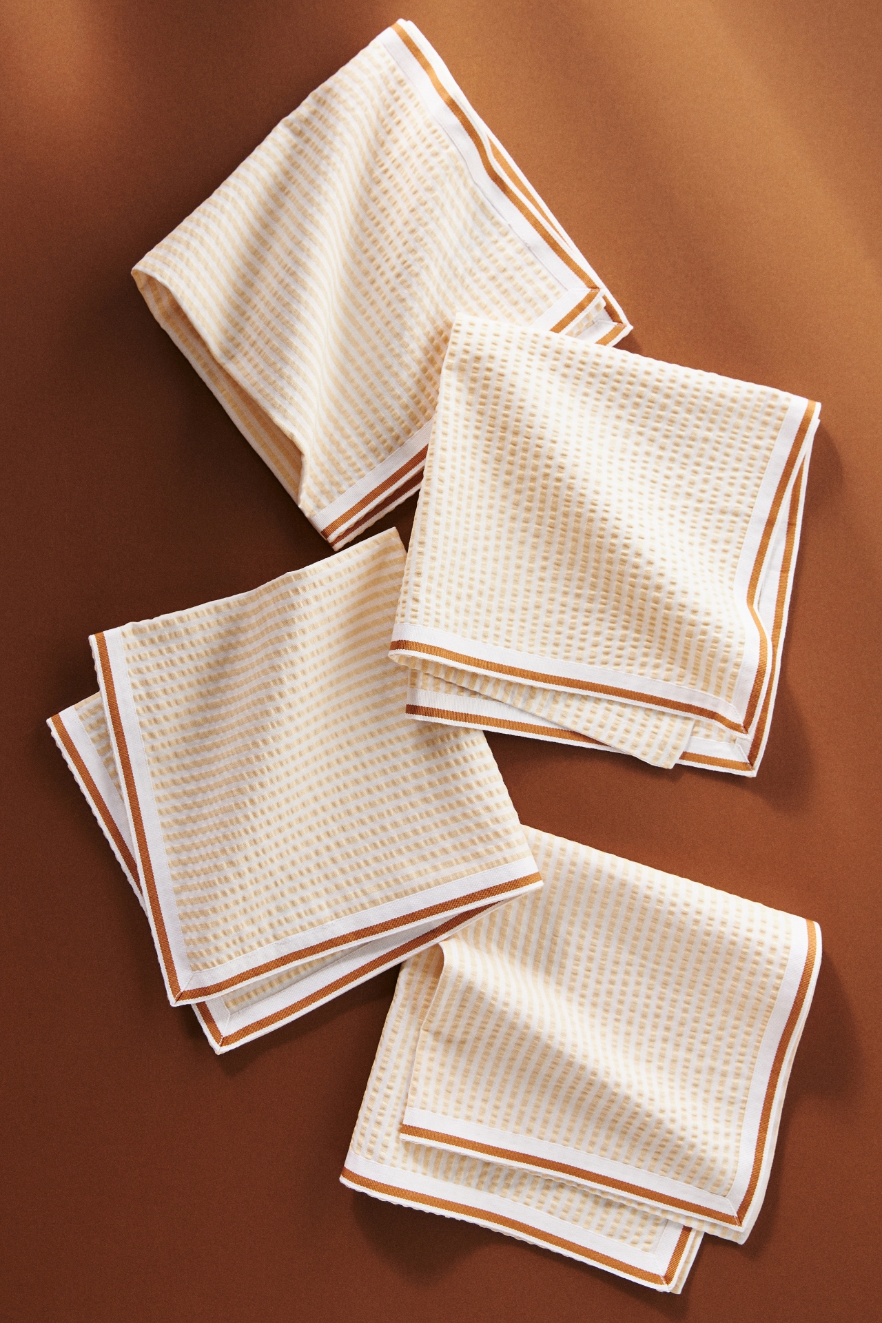 Finley Seersucker Napkins, Set of 4