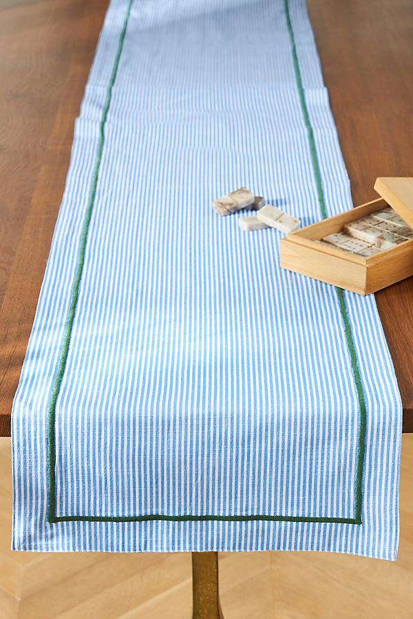 Lyla Double-Sided Cotton Table Runner