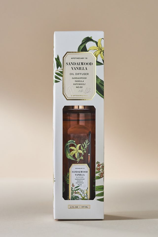 Apothecary 18 Woody Sandalwood Vanilla Reed Diffuser #1