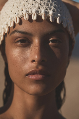 The Wolf Gang Shell Skull Cap | Anthropologie