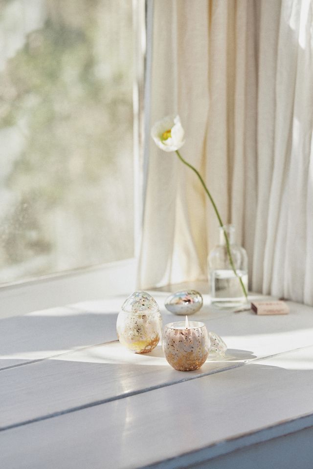 Cheena Egg Fruity Peach Chamomile Glass Candle #3