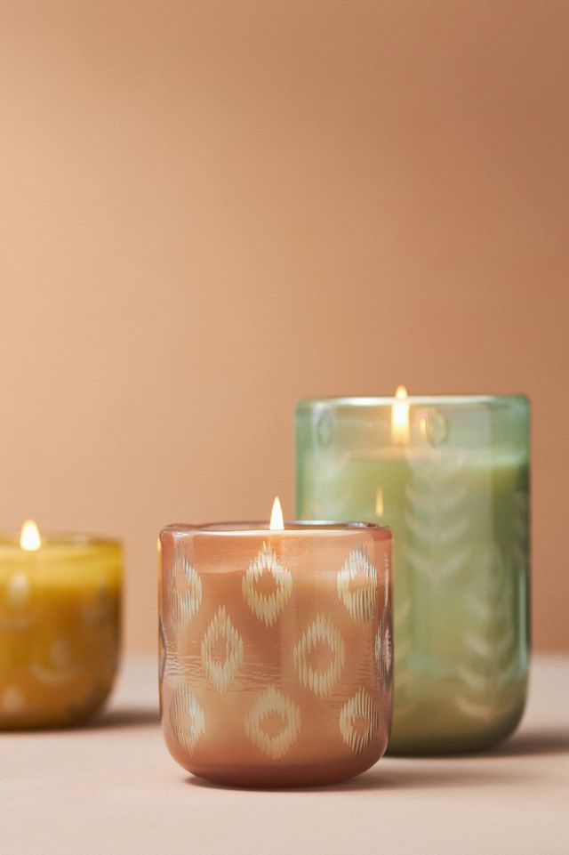 Rohini Floral Lavender Eucalyptus Glass Candle #2