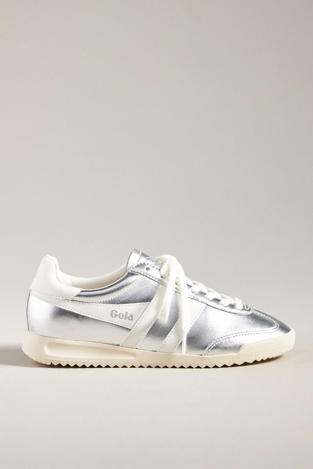 Gola store silver trainers