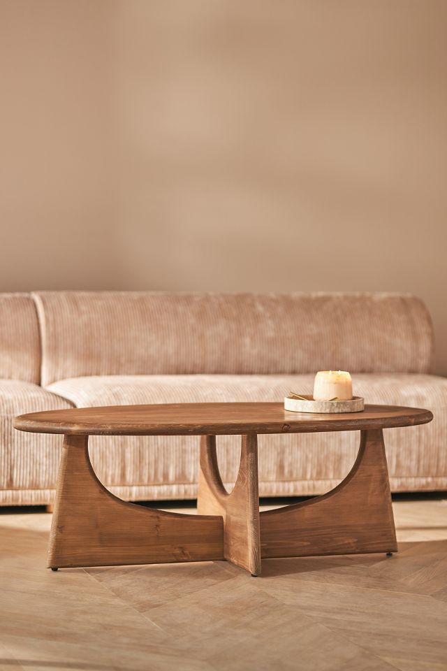 Gweneth oval store coffee table