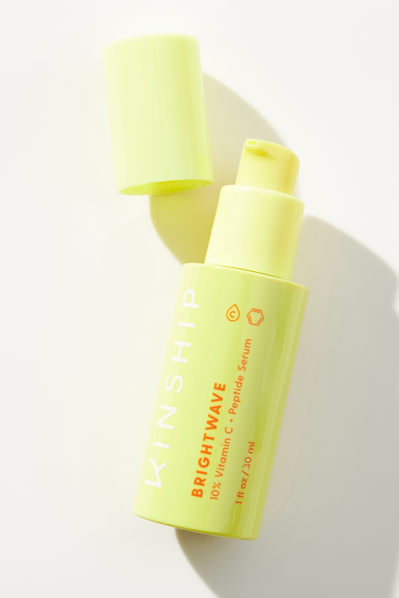 Kinship Brightwave 10% Vitamin C + Peptide Brightening Serum