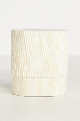 Shop Anthropologie Blanch Oval Side Table