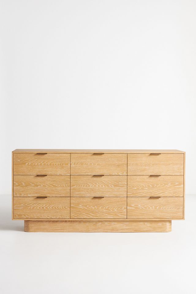 Aletta Oak Nine-Drawer Dresser #2