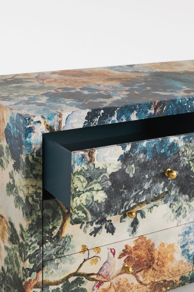 Judarn Hale Cotton Canvas Wooden Nine-Drawer Dresser | Anthropologie UK