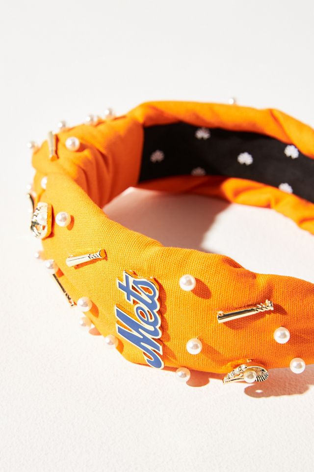 Lele Sadoughi Mets Embellished Headband #1