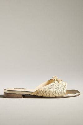Shop Repetto Jordana Mule Sandals In Beige