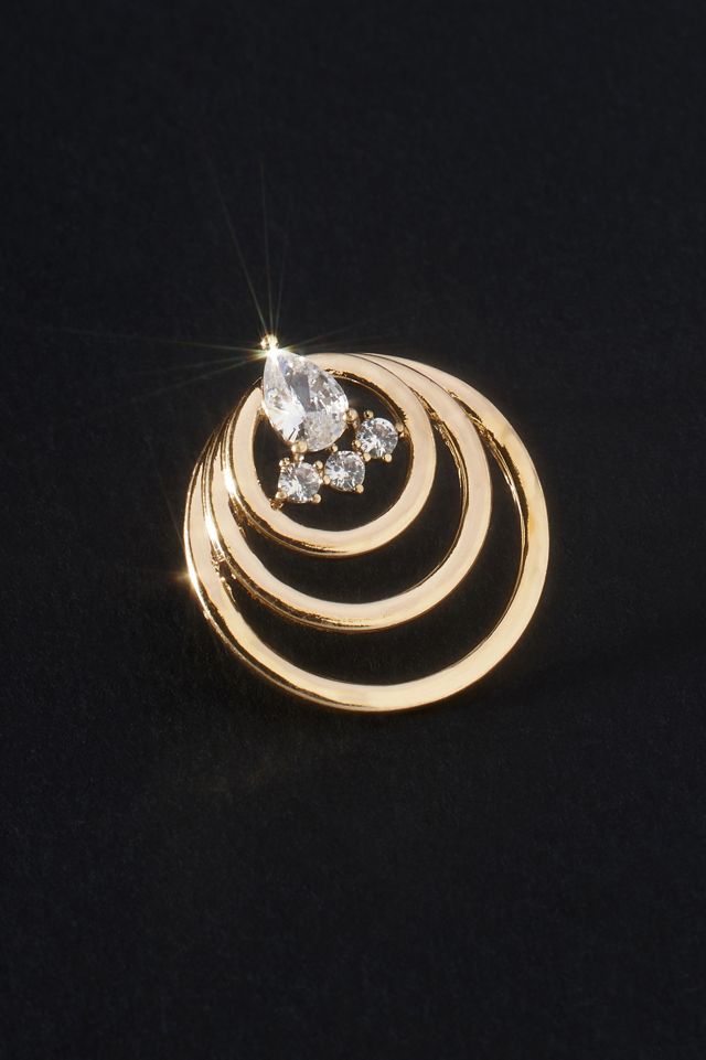 The Restored Vintage Collection: Rounded Ripple Earrings #1