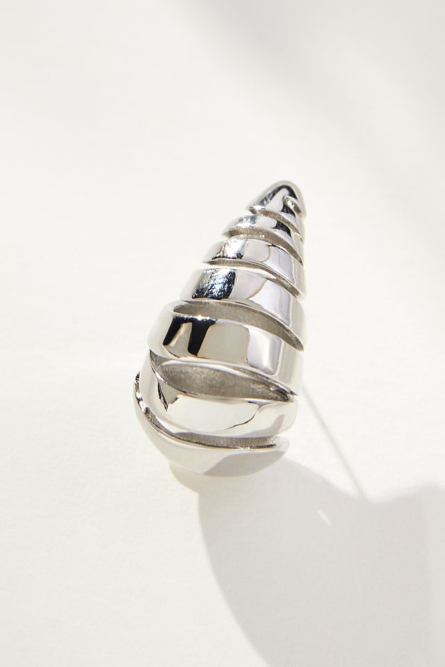The Petra Sliced Drop Earrings #1