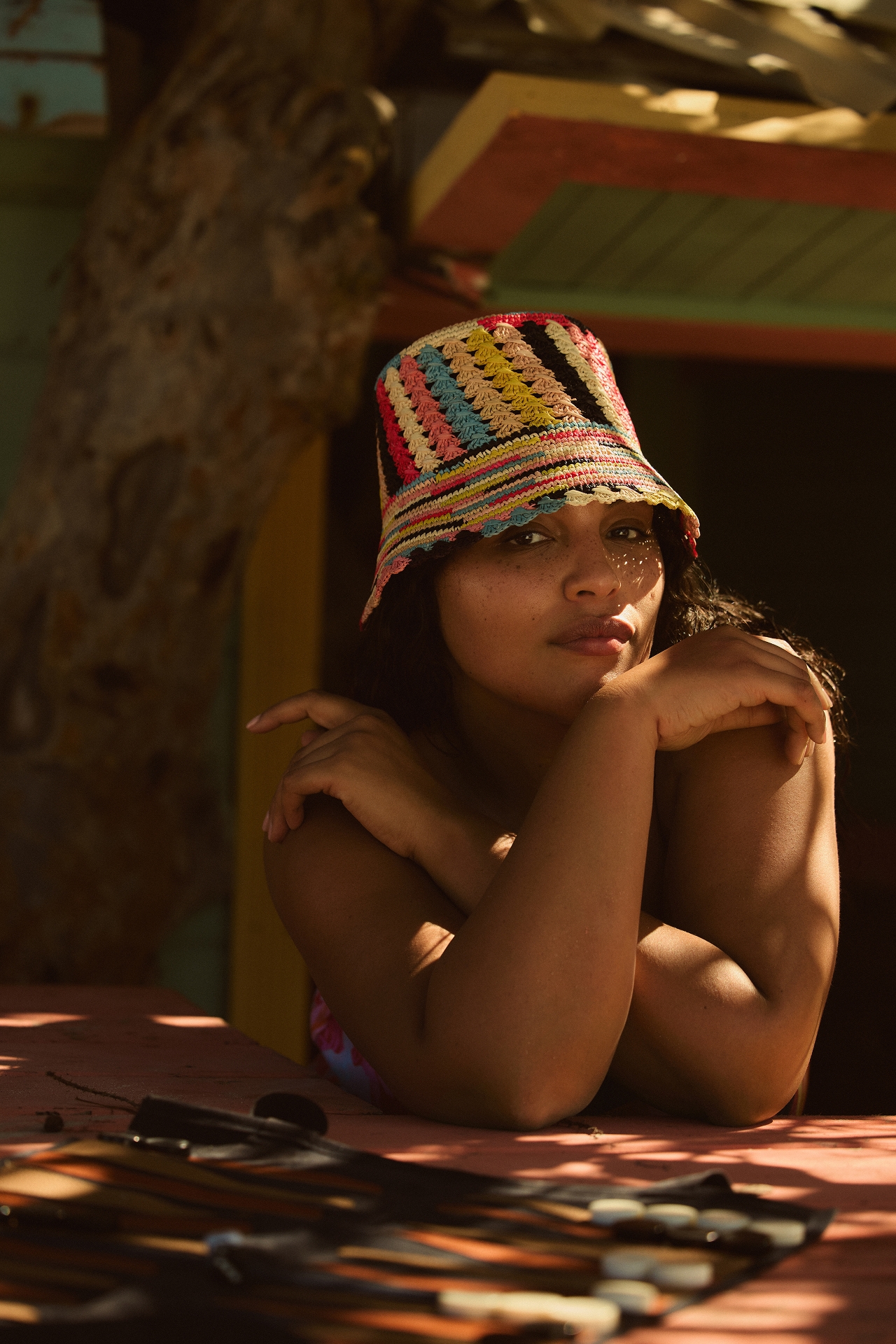 Greenpacha Rainbow Stripe Bucket Hat at Mall of America® in 