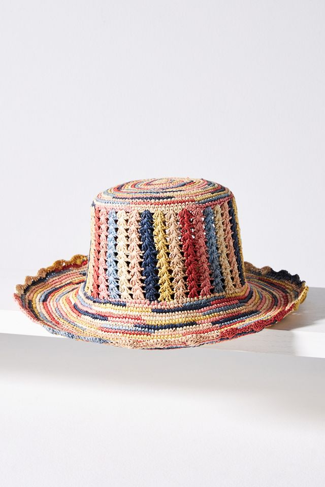 Greenpacha Rainbow Stripe Bucket Hat #2