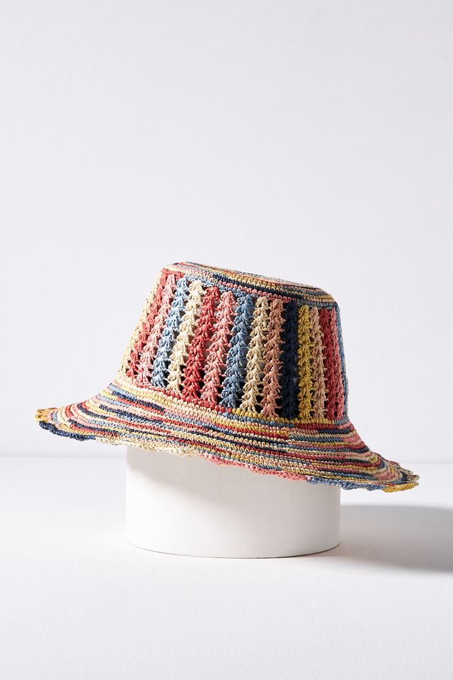 Greenpacha Rainbow Stripe Bucket Hat #3