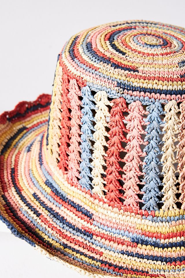 Greenpacha Rainbow Stripe Bucket Hat #4