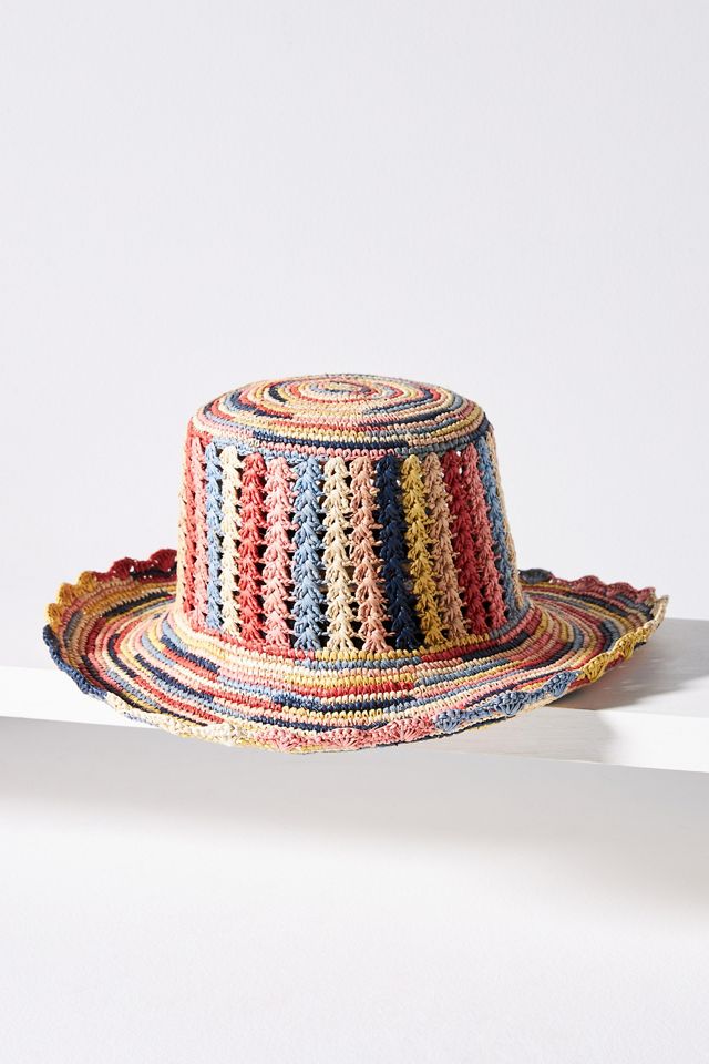Greenpacha Rainbow Stripe Bucket Hat #1