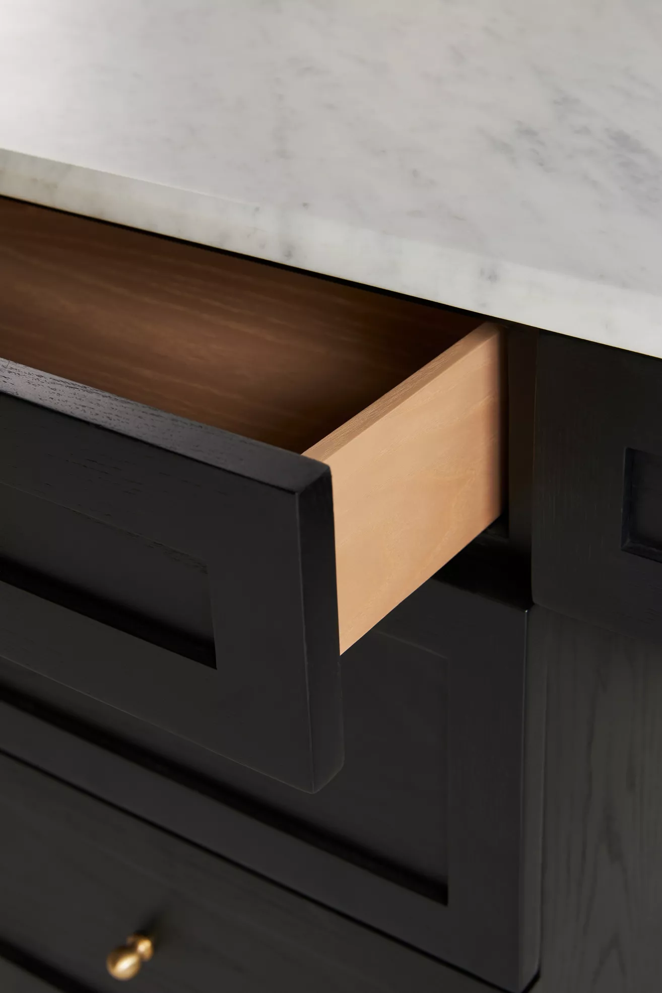 Fern Marble Top Executive Desk - thumbnail 7