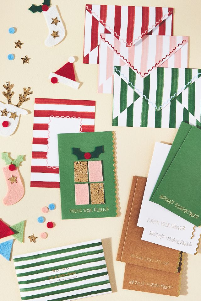 Meri Meri Christmas Felt Card Craft Kit | AnthroLiving