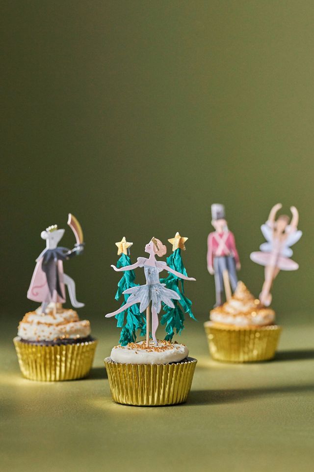 Meri Meri Nutcracker Cupcake Topper Kit #1