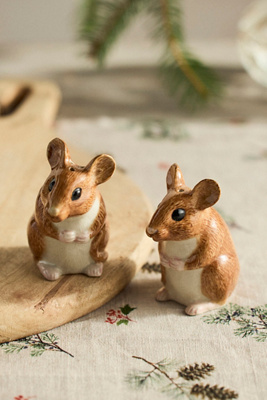 Terrain Woodland Friends Salt + Pepper Shakers