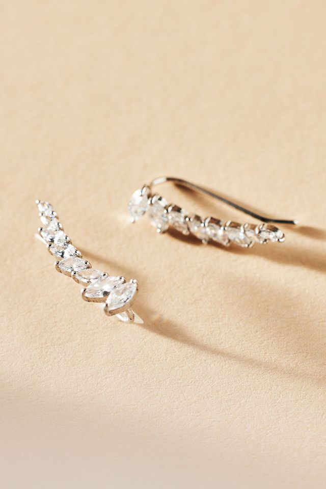 Shashi Marquise Ear Climber