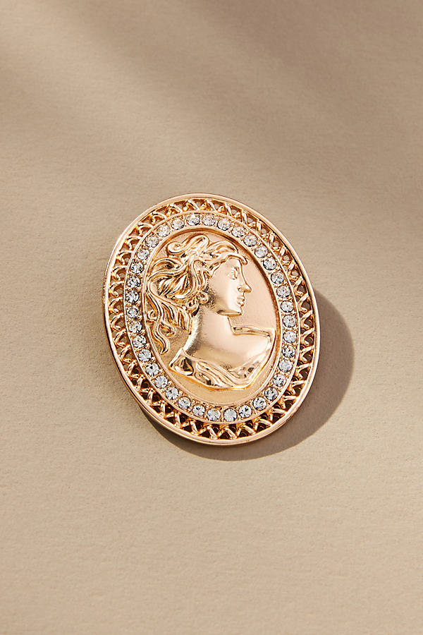The Restored Vintage Collection: Crystal Bust Brooch