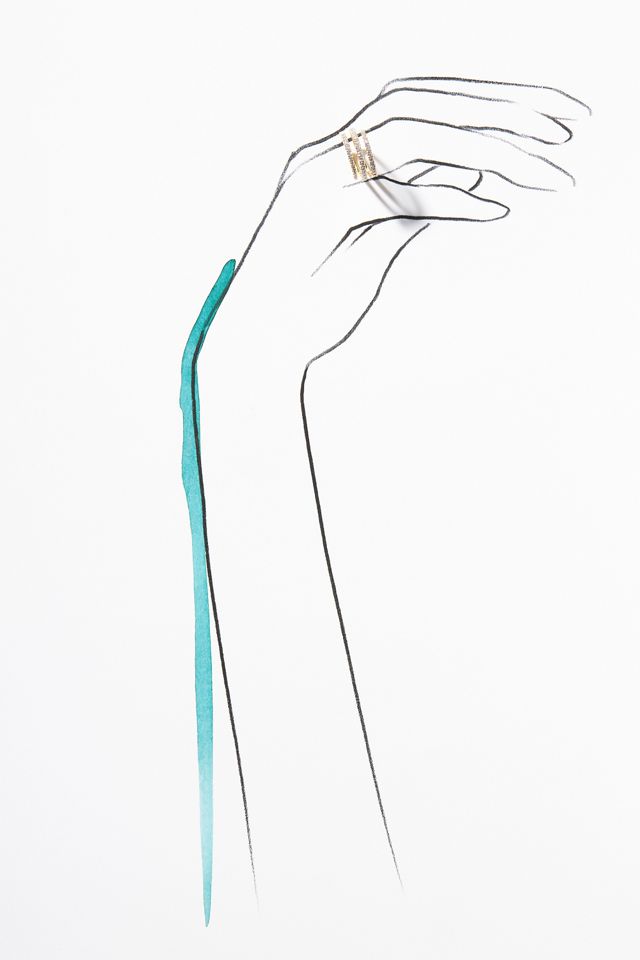 Luna Skye Diamond Coil Ring #2