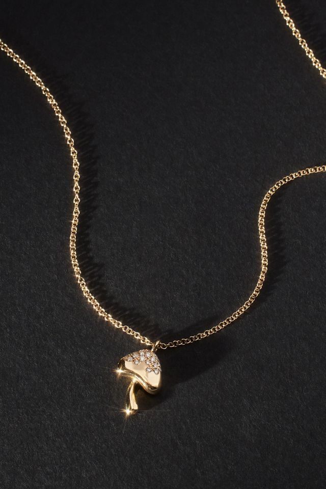 Luna Skye Mini Mushroom Necklace #1