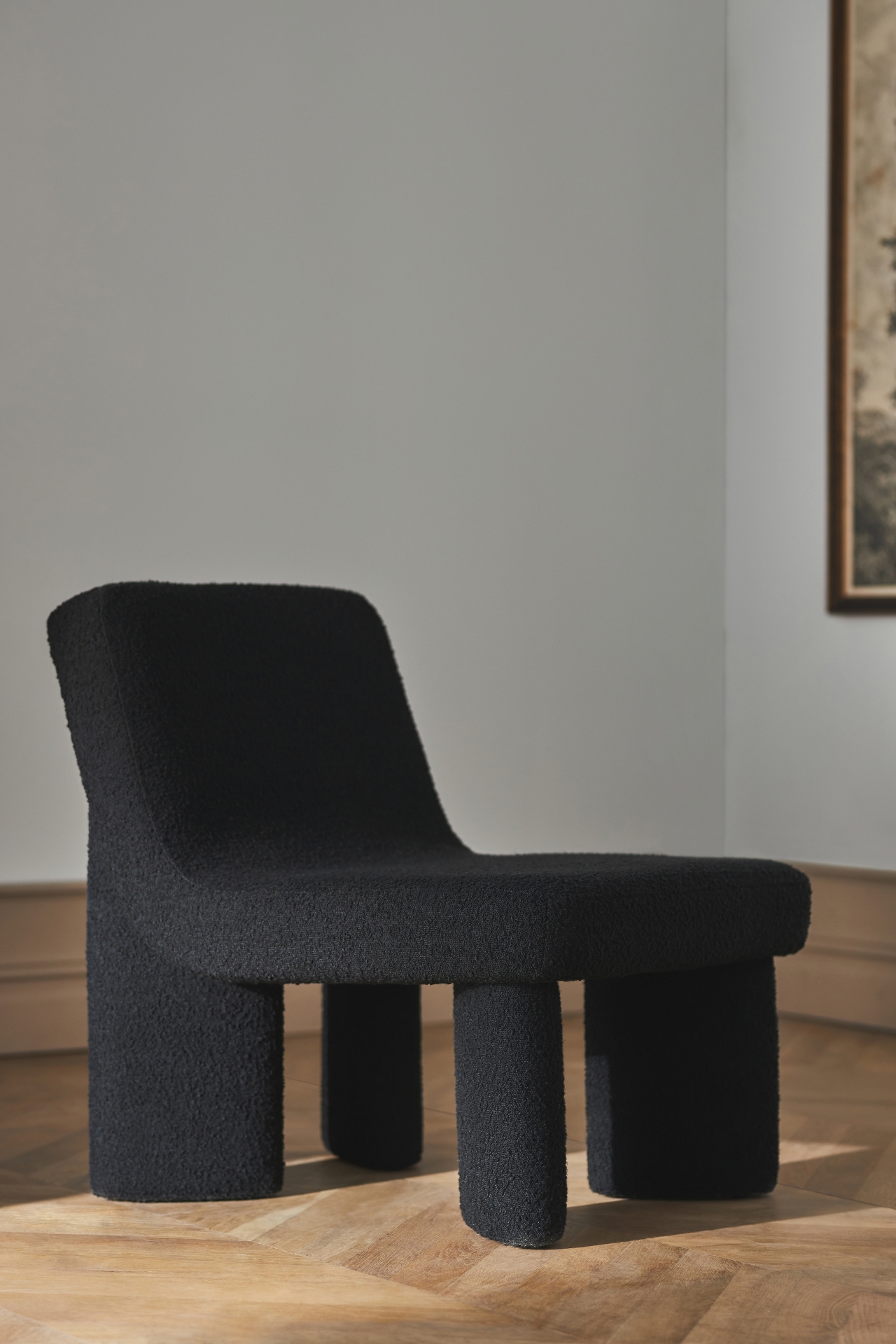 Bouclé Oakley Occasional Chair