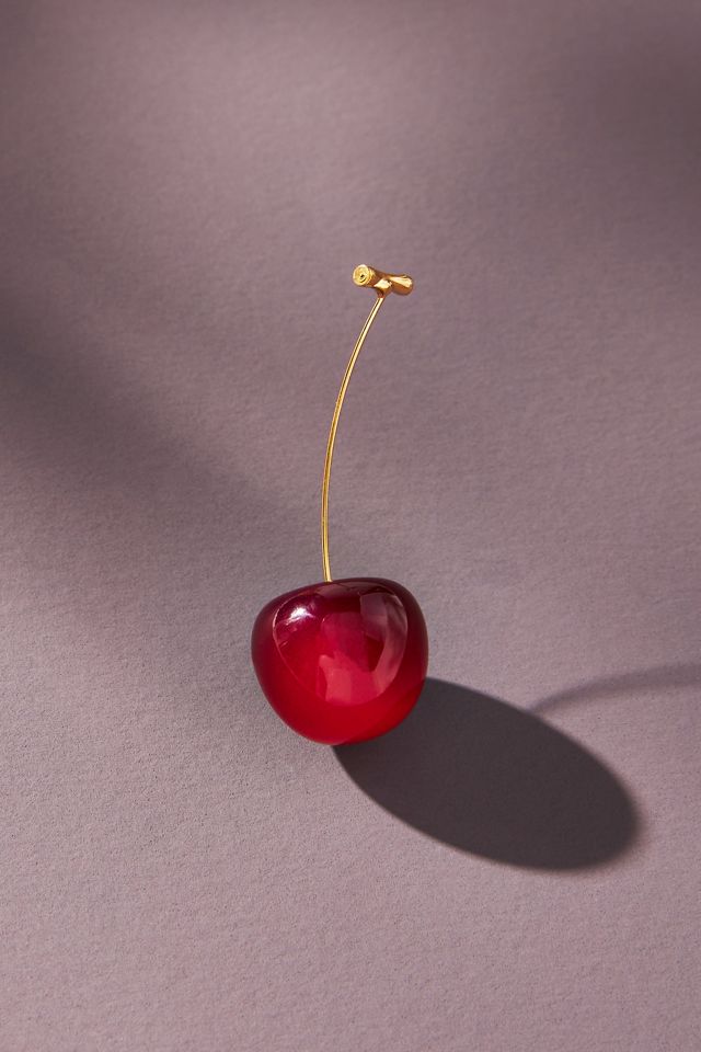 Cherry Drop Earrings #2