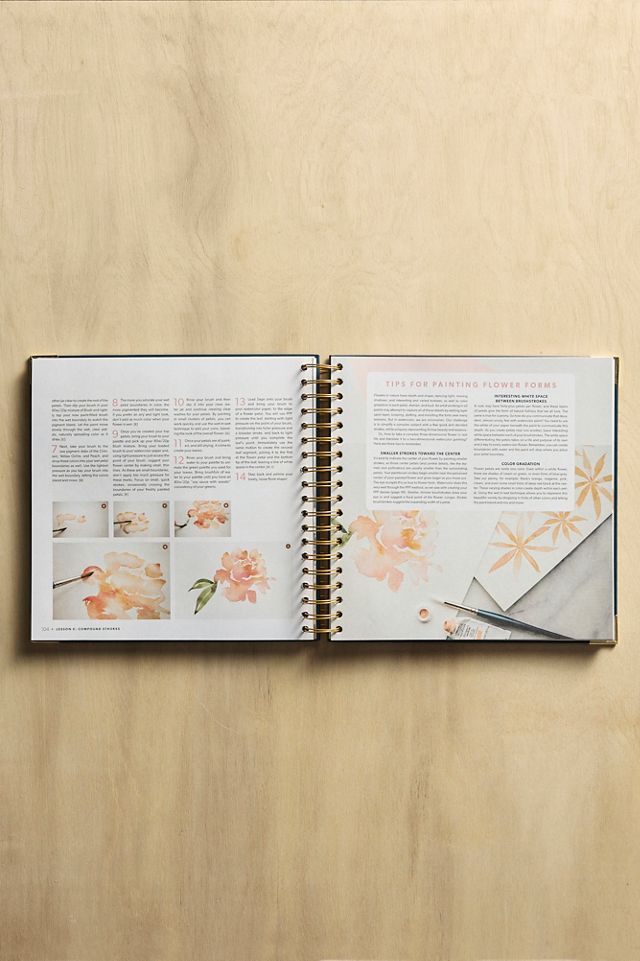Modern Watercolor Botanicals #1