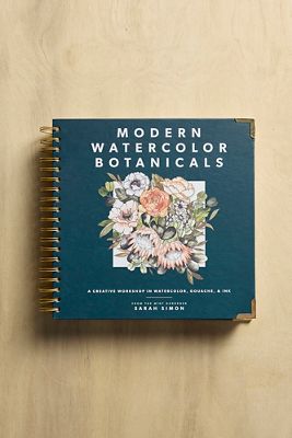 Modern Watercolor Botanicals