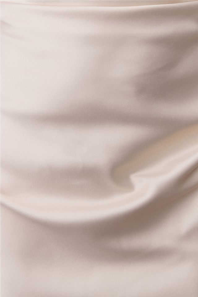 BHLDN Emery Square-Neck Stretch Satin Midi Dress | Anthropologie