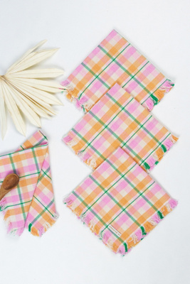 Anthro Party Napkins, Set of 4