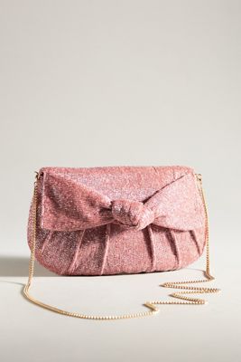 Maeve Beaded Bow Clutch