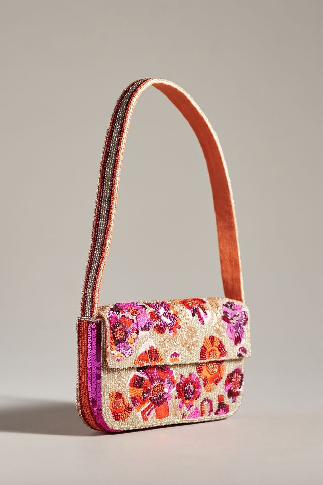 The Fiona Beaded Bag Floral Fun Edition