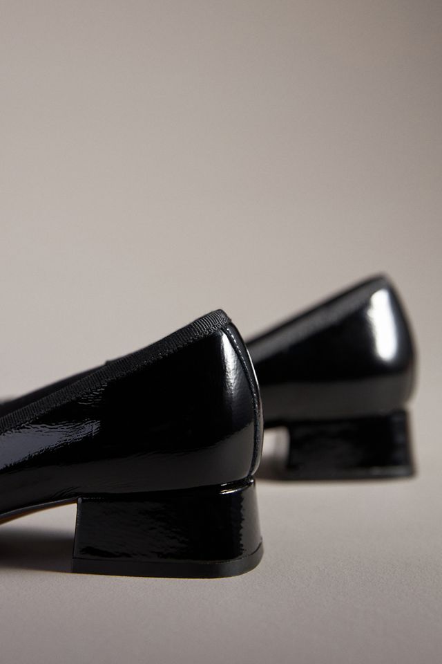 Bibi Lou Heeled Leather Ballet Pumps #3