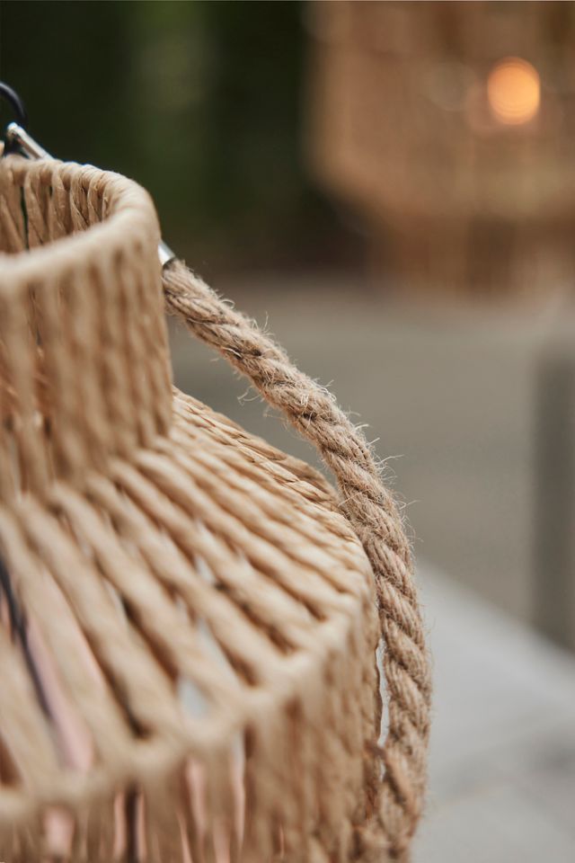 Woven Paper Rope Lantern #3