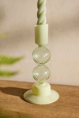 Bauble Glass Candlestick