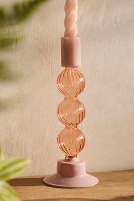 Bauble Glass Candlestick