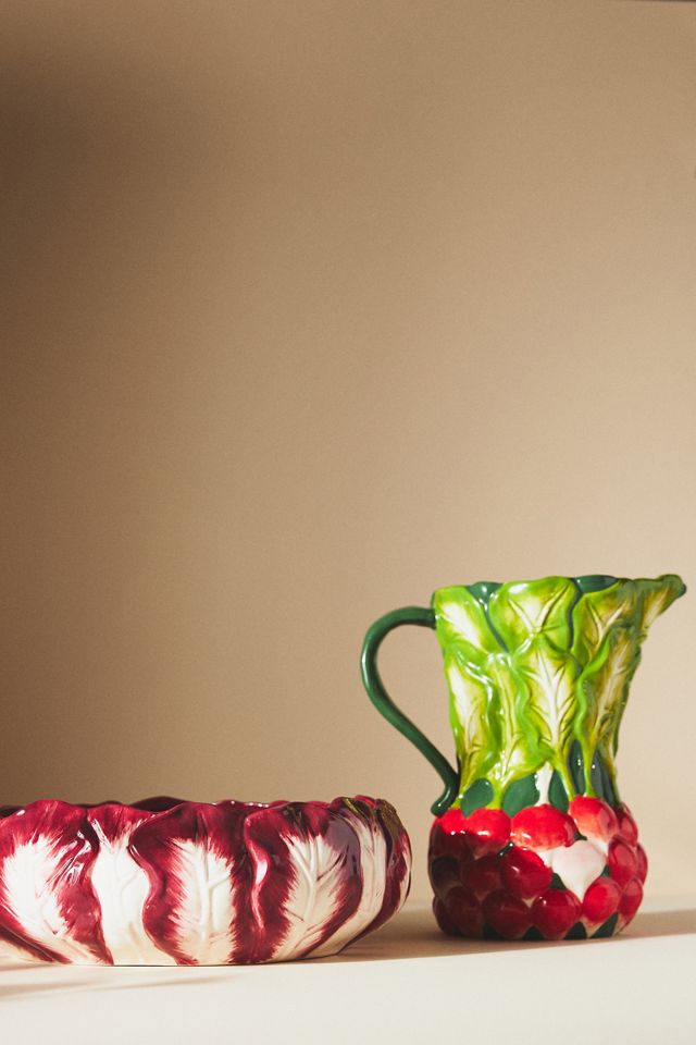 Farmstand Vegetable Radicchio Serving Bowl #2