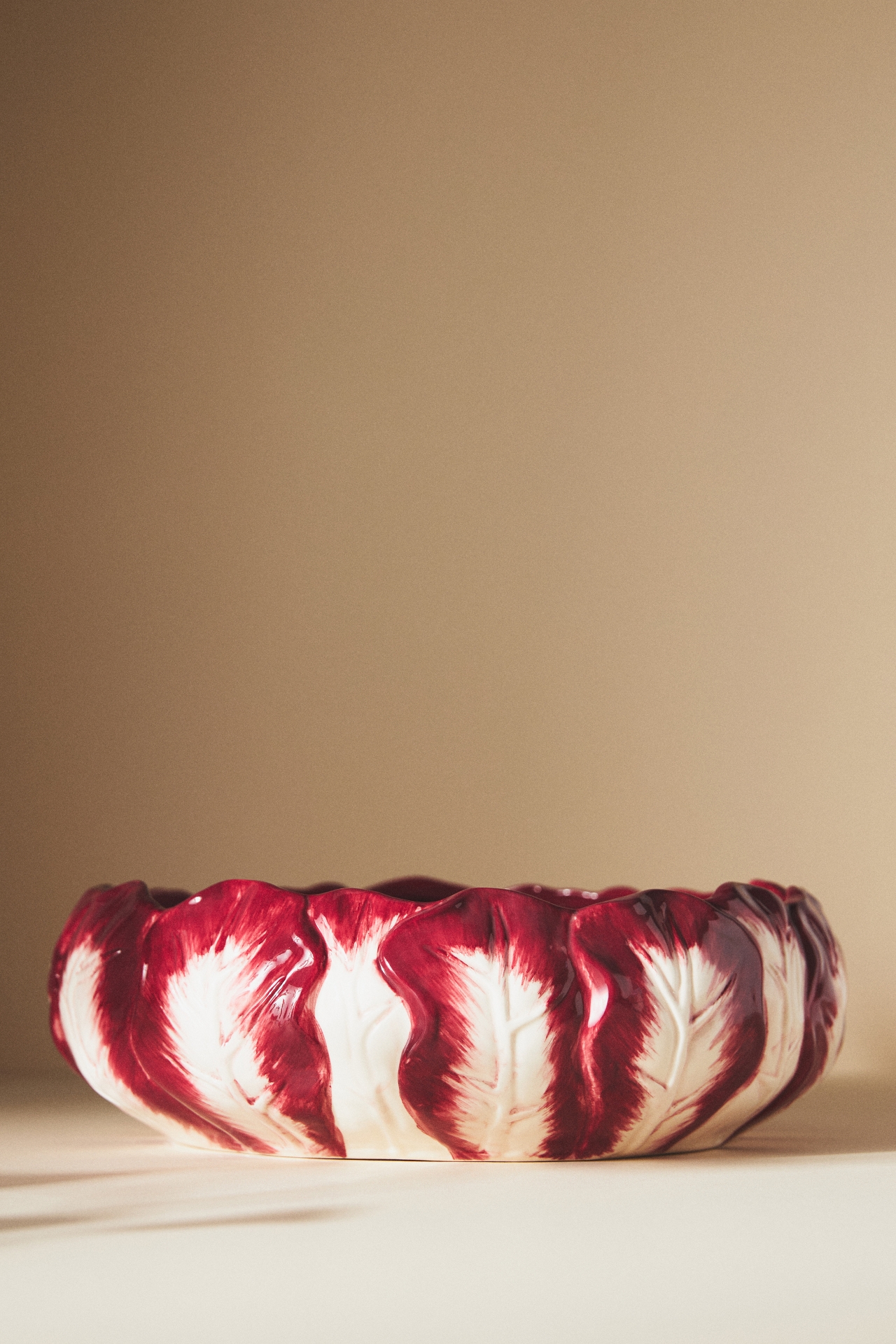 Farmstand Vegetable Radicchio Serving Bowl